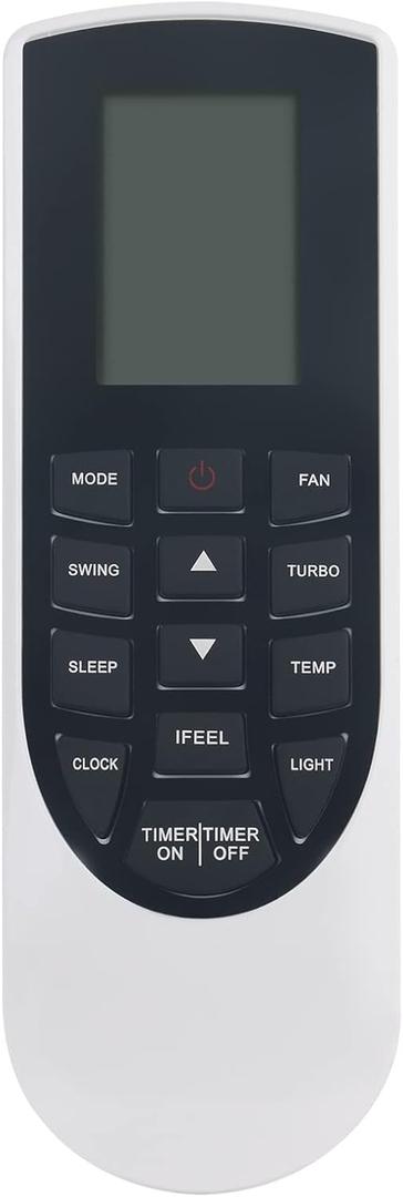 Replace AC Remote Control Compatible with CIAC Split A/C Air Conditioner CG43MX CH43MX009-H3H1C CG43MX009PH3H1C CH43MX012-H3H1C CG43MX012PH3H1C CH43CX009-H7H1H CH43CX012-H7H1H CH43CX018-H7H1H