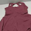 Womens Workout Tennis Dress with Built in Shorts and Bra Athletic Golf Activewear for Exercise M