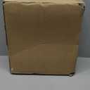 D2scrma 64oz Rectangle Airtight Glass Storage Containers with Bamboo Lids (Set of 3), Square Food Storage Jar, Pantry Organizers for Cereal, Flour, Pasta and Coffee beans (‎with Black Lable)