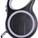 Compatible for Retractable Dog Leash Nylon Durable Extending Leads Automatic Puppy Walking Rope(Gray,5M - 40 KG)