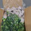 Artificial Flowers for Outdoor Indoor Garden Home Decoration, Faux Flower Daisy with Eucalyptus Leaves Fake Plants Greenery Boxwood Porch Patio