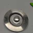 Kitchen Sink Drain Strainer 3 in 1, 304 Stainless Steel Pop Up Sink Stopper, Anti-Clogging Sink Drain Strainer for US Standard Kitchen Drain (SUS304 Brushed)