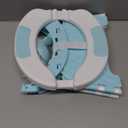 Jool Baby Portable Potty Training Chair with Travel Bag and 30 Liners, Foldable, Indoor/Outdoor Use, Camping (Aqua)