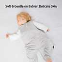 BubblePanda Rayon Made from Bamboo Toddler Sleep Sack with Feet 24-36 Months 1.0 Tog Ultra Soft Toddler Sleeping Sack 2t-3t Sleep Bag Walker Quilted Wearable Blanket with Legs 2-Way Zipper Lightweight, L 2-3T