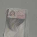 REECHO Human Hair Clip-in Hair Volumizer - 1PC 8 Inch Short Thick Hairpieces for Extra Volume, Easy Clip-in Wig for Thin & Fine Hair -Dark Brown