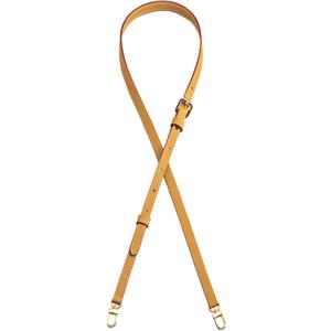 jiesinlov Genuine Vachetta Leather Bag Strap Accessories Replacement Adjustable,Purse Shoulder Thin Straps Crossbody for Handbag Mini Speedy Georges Tote and Pochette Metis Brown(Beeswax-Width:0.43in)