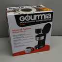 Gourmia GCM3518 5-Cup Programmable Drip Coffee Maker, Brew Later Timer, Adjustable 4-Hr Keep Warm, Pause & Serve, Freshness Timer, 700 W Compact Glass Carafe, EZ-View Water Window