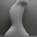 Mermaid Body Pillows for Adults, Cooling Long Pillow for Bed, One Piece Full Body Pillow, Big Memory Foam Firm Body Pillow for Side Sleeper, Soft Hugging Bodypillow for Pregnancy (Light Blue & White)