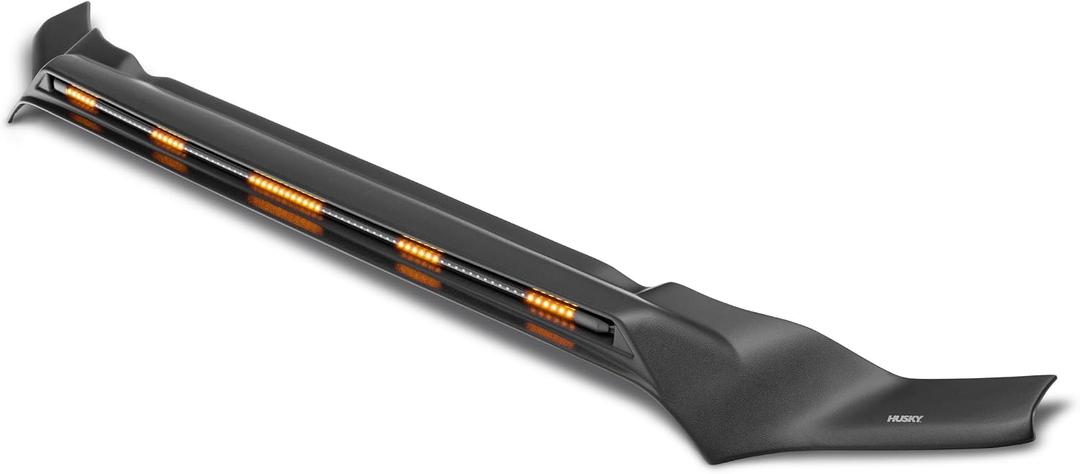 Husky Liners Aeroskin Lightshield PRO Low Profile Deflector/Bug Shield | Fits 2023-2026 Toyota Sequoia & 2022-2026 Toyota Tundra | Hood, 1-pc Textured Black - 2820294