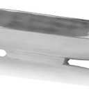 Modern Day Accents 8453 Barco Long Boat, Silver, Aluminum, Popular, Bowl, Tray, Tabletop, Centerpiece, Modern, Accent, Accessory, Dcor, Home, Office, Filler, Glam, 31.5 x 5 x 4" (Medium)