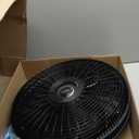 Lasko Pedestal Fan, Oscillating Fan for Bedroom with Adjustable Height and 3 Cooling Speeds, Portable, 18", Black, 1827