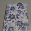 2026 Planner, Monthly and Weekly Calendar Planner for Women, Jan 2026 - Dec 2026, Hardcover Pretty 2026 Agenda Planner Book with Tabs, Spiral Bound, Perfect for School Office Home Supplies, 6.3" x 8.5" - Blue Floral