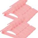 100 Pack Pink Baby Clothes Hangers,Kids Plastic Hangers for Closet,Toddler,Infant,Child,Newborn's Coat Hangers Ideal for Laundry and Nursery's Everyday Standard Use
