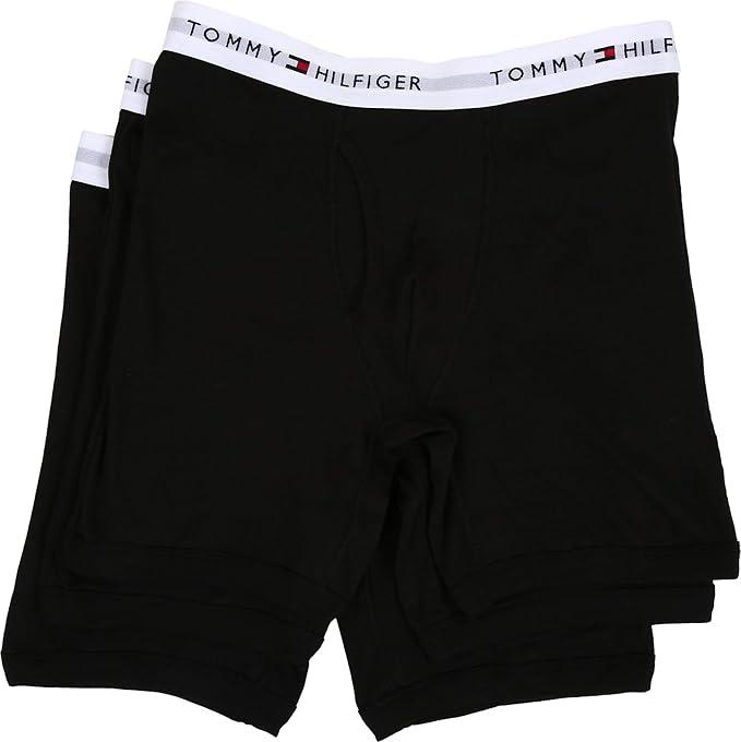 Tommy Hilfiger Men's Boxer Brief (Medium, Red Multi (Multi 3 Pack))XXL