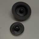 3 in 1 Kitchen Sink Stopper, Pop Up Kitchen Sink Drain Strainer, with an Extra Basket Strainer, Kitchen Sink Drain Stopper for US Standard 3-1/2 Inch, Brass Material Electroplate Black