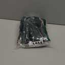 XTREND 10 Inch Gogo Curl Crochet Hair 8 Packs Pre-looped Ocean Wave Synthetic Braiding Hair for Women (16Strands/pack 1B#)