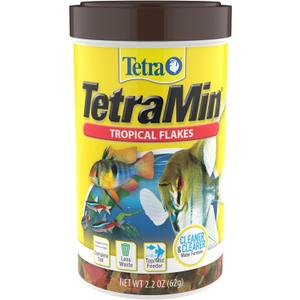 TetraMin Nutritionally Balanced Tropical Flake Food for Tropical Fish, 2.2 oz (EXP 02/22/29)