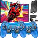 Retro Gaming Console  4K Plug & Play Video Games Console with 20,000+ Classic Games, Retro Game Stick with 2 Handheld Game Controllers, TV HDMI Output, 64GB