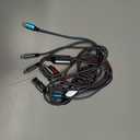 4 in 2 Multi Charging Cable, USB A/C Cable with Dual Type-C/IP/Micro USB, Travel Charger for Multiple Devices, Phone Charger Cord for iPhone 17/16/15/14, Galaxy, Android Tablet Pad (2Pack 5FT) (Gray&Gray&Blue&Red)