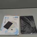 Slim Portable Wireless Bluetooth Keyboard,10 inch 7 Colors Backlit Rechargeable Keyboard for Android Tablet Cell Phone Smartphone iOS Windows Universal Devices (Black)