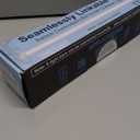 Under Cabinet Lights, Plug in, Seamlessly Linkable 12 Inch, 6 Bars+Switch+Extensions, Under Counter Lighting for Kitchen, Closet, Safe, Shelf, Display Case, LED 5000k Daylight