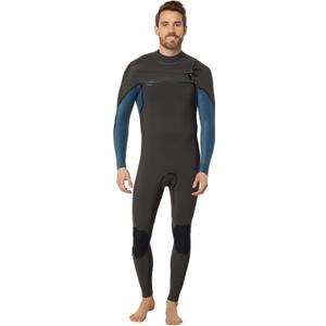 O'Neill 4/3 mm Hyperfreak Fire + Chest Zip Fullsuit Midnite Oil/Cadet Blue LT (6'2"-6'4", 180-200 lbs)