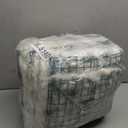 Flower Wall Backdrop 12PCS 16.5x16.5 Inch Floral Wall Panel White Artificial Silk Rose Wall Decor Ideal for Wedding Celebrations, Festive Party Backdrops and Home Decor