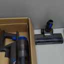 Cordless Vacuum Cleaner, 550W 45KPA 50Min Vacuum Cleaners for Home, Self-Standing Stick Vacuum with Touch Screen, 3 Power Modes, Rechargeable Battery, Handheld Vacuum for Pet Hair Carpet Floor (Blue)