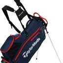 TaylorMade Golf PRO Stand Bag (Navy/Red)