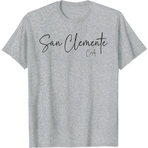 San Clemente California CA Retro T-Shirt, Size L