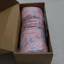 Toddler Pillow with Pillowcase - 13x18 My Little Dreamy Kids Travel Bed Pillows for Sleeping, Organic Cotton Small Pillowcase, Soft & Breathable, Machine Washable, Toddlers 2-5 Years Old (Flutter)