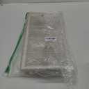 AUHOKY 2Pcs Adjustable Wine Glass Rack Under Cabinet, Punch-Free 4 Rows Stemware Wine Glass Metal Holder, Hanging Wine Glasses Storage Hanger Organizer for Shelf Kitchen Bar Decor(White, 4 Rows)