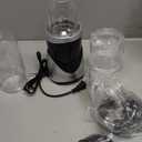 Ganiza Smoothie Blender, 900W Blenders for Shakes and Smoothies, 15-Piece Personal Blender and Grinder Combo for Kitchen, Smoothies Maker with 4 BPA-Free Portable Cup, Nutritious Recipe (Black)