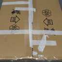 Ceiling Fans with Lights and Remote, 25 Inch Modern Low Profile Flush Mount Ceiling Fan, Dimmable LED Ceiling Light Fixture, Small Ceiling Fans for Bedroom, Kitchen, Indoor-White