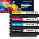 C235 Toner Cartridge for Xerox c230 C235/DNI Color Multifunction Printer,4500-5500 Pages High-Yield Ink Cartridge Replacement 006R04391 006R04392 006R04393 006R04394(Black, Cyan, Magenta, Yellow)