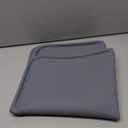 Pee Pad Tray Holder for Dogs - No Spill Raised Lip High Edge Silicone Mat, Extra Thick and Non-Slip for Indoor Floor Protection, Fits Up to 22 x 22 in. Square Potty Training Pads (Small, Gray)