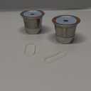 Noalto Reusable K Cups and Coffee Pods,Universal stainless steel k Cups for Keurig 2.0 and 1.0 Coffee Makers machine(2pack)