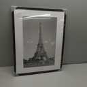 upsimples 17x22 Picture Frame, Display Pictures 12x18 with Mat or 17 x 22 Without, Wall Hanging Poster Frames, Black, 1 Pack