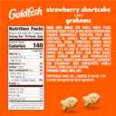 2 x Goldfish Grahams Strawberry Shortcake Flavored Baked Snack Crackers, 6.6 Oz Bag (EXP 08/16/26)