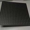 16 inch Matte Black Large Rain Shower Head - All Metal 304 Stainless Steel, Full Body Rainfall Shower with 324 Silicone Nozzles - Waterfall Bathroom Square Showerheads, Ceiling Mounted