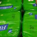 FitRight Adult Diapers, Extra+ Heavy Absorbency, M (Waist Size 32in-44in), 80 Count, OptiFit Incontinence Briefs for Men and Women, Disposable, Moisture-Wicking, Leak Protection,