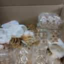 Tatuo 12 Pcs Gold Wedding Centerpiece Vases for Table Crystal Flower Trumpet Metal Flower Vase Stand with Diamond for Wedding Party Reception Dining Room Living Room(20 inch)
