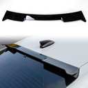 Rear Roof Spoiler Wing Compatible with Honda Civic 2022 2023 2024 2025 Hatchback Glossy Black,11th Civic Rear Roof Window Spoiler, ABS Window Visor Spoiler Wing