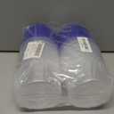 12 Pack Freezer Containers with Screw On Lids, 12 Oz Stackable Reusable Plastic Storage Container, Airtight Plastic Food Storage Containers with Twist Top Lids for Food Soup Jello Sauce