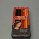 My Beauty Spot Flexi Rods Foam Hair Rollers 1" Diameter Professional Salon Quality 10 Pcs Rubber Hair Rollers for Long, Medium and Short Hair (Blue)