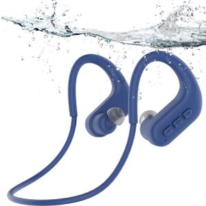 SANOTO Swimming Headphones, in Ear Bone Conduction Earbuds Bluetooth 5.4, IPX8 Waterproof Earbuds Sport, 8G MP3 Player Swimming Earphones, Underwater Headphones for Swim Run Surf Cycle