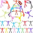 Magnet Men Magnetic People Humanoid Fidget Toys, Magnets Toys for Kids, Funny Fridge Magnets, Gift & Prizes for Kids, Refrigerator Magnet for Office, Whiteboard, Locker, Door (Colorful)