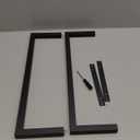 Towel Racks for Bathroom Rolled Towels,Vertical Towel Storage Rack for Bathroom,Premium Aluminum Matte Black Bath Towel Holder Wall Mounted,Easy to Install(20 Inch)