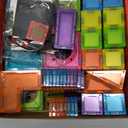 Ronqs 250 PCS 3D STEM Educational Magnetic Tiles for Kids Magnetic Blocks for Kids Magnetic Building Blocks Set