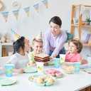 100Pcs Lemon Plastic Cups 16Oz Blue White Lemon Print Disposable Drinking Lemonade Cup Stackable Party Cups for Summer Birthday Baby Shower Citrus Party Supplies